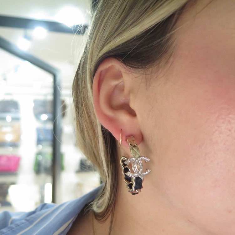 Chanel Hoop earrings - Detail 1