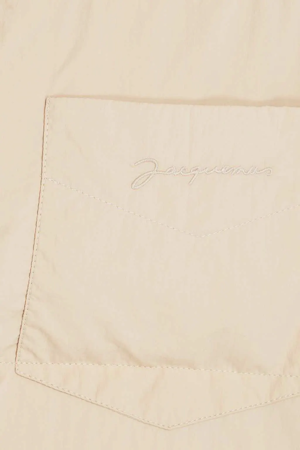 Jacquemus La chemise Beige Polyamide Never worn - Inside View
