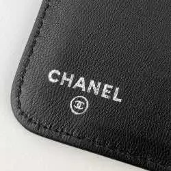Chanel Timeless Ipad Protector Black Leather Never worn - Inside View