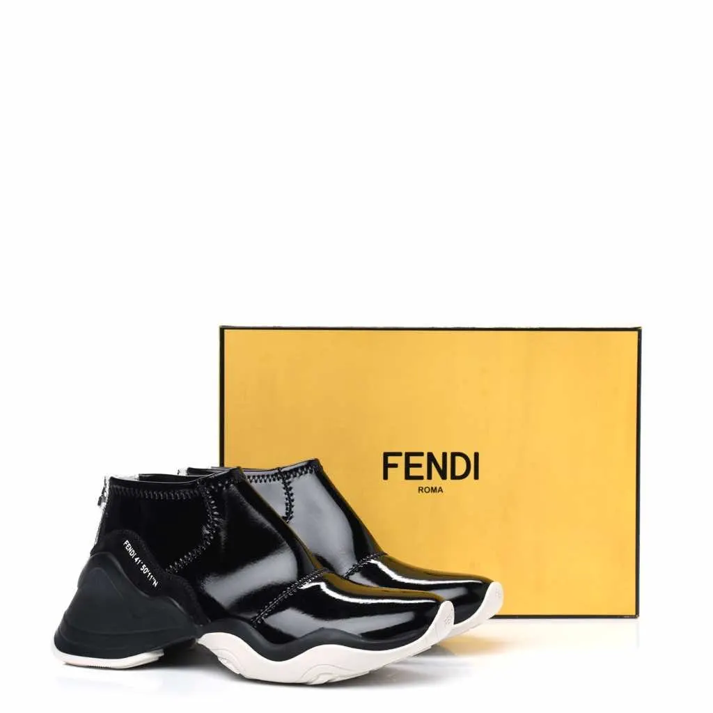 Fendi أسود سنيكرز