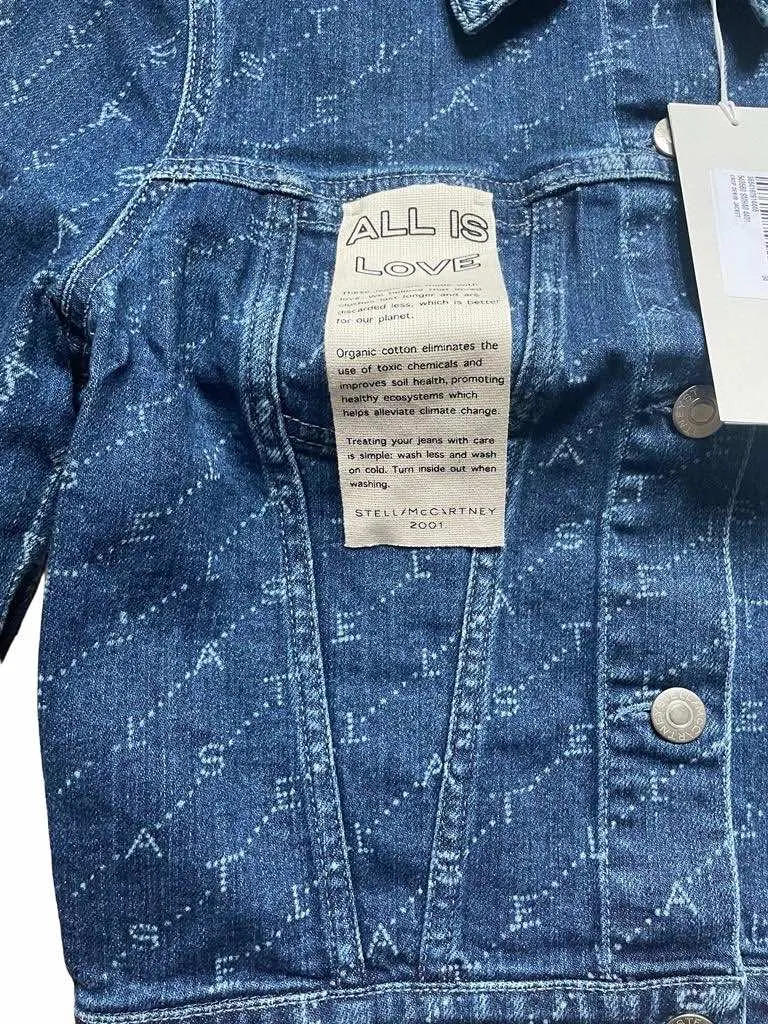 Stella McCartney Denim Jacket Navy Denim Never worn, with tag - Box View