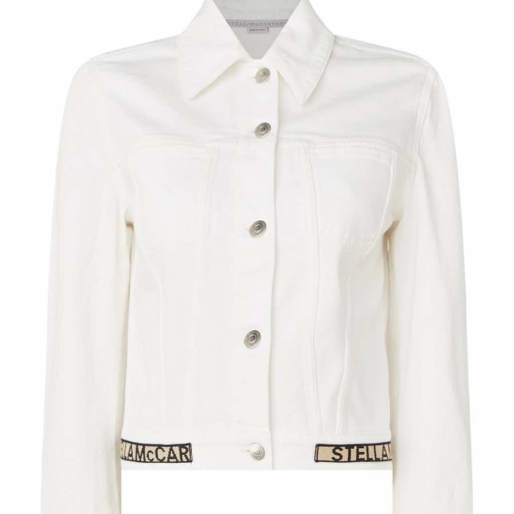 Stella Mccartney White Denim Jacket
