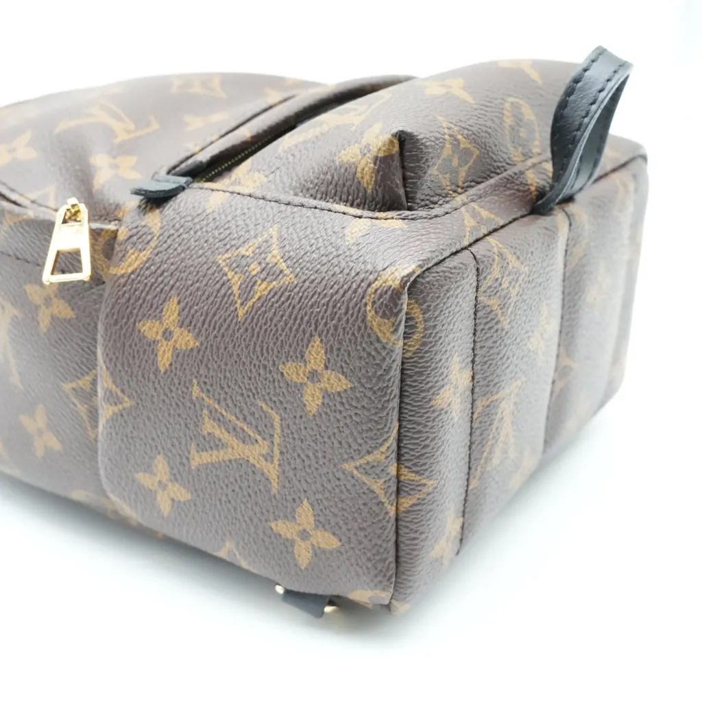 Louis Vuitton Monogram Palm Springs MINI Backpack M44873/CA5107 Brown Canvas Good - Back View