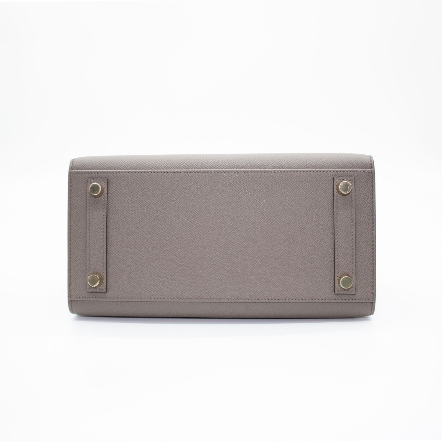 Hermès Birkin 25 Epsom Leather Gris Etain Gold HW 2023 Stamp B - Side view