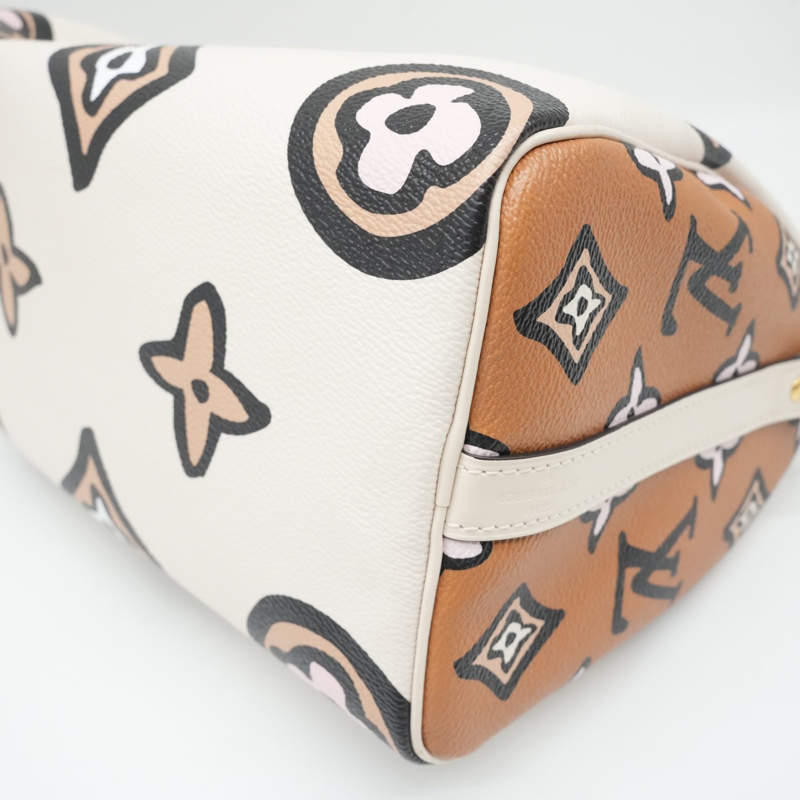 Louis Vuitton Bicolor Giant Wild At Heart Speedy Bandouliere 25 Bag M58947 - Detail 1