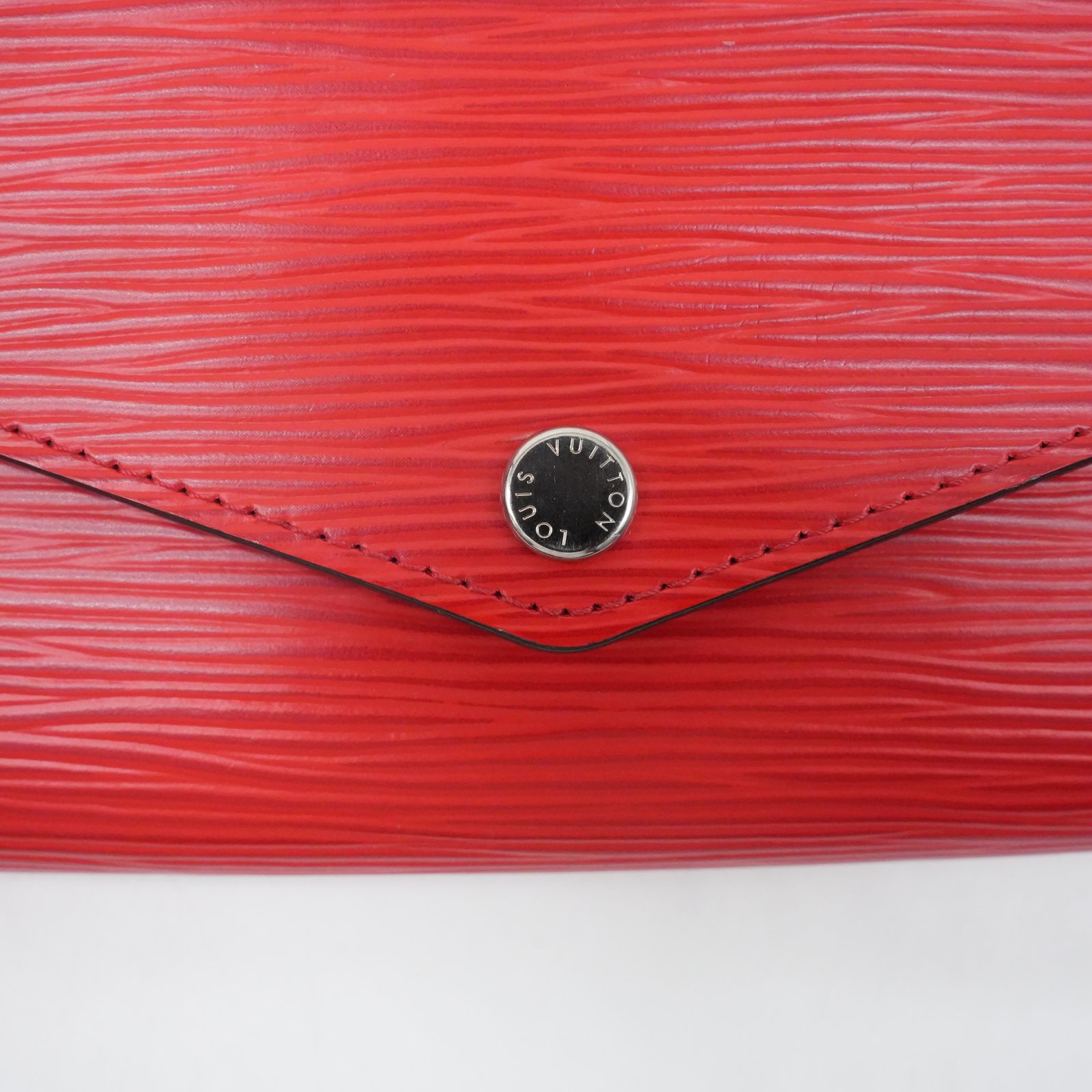 Louis Vuitton Epi Leather Sarah Wallet  Coquelicot M60723 - Side view