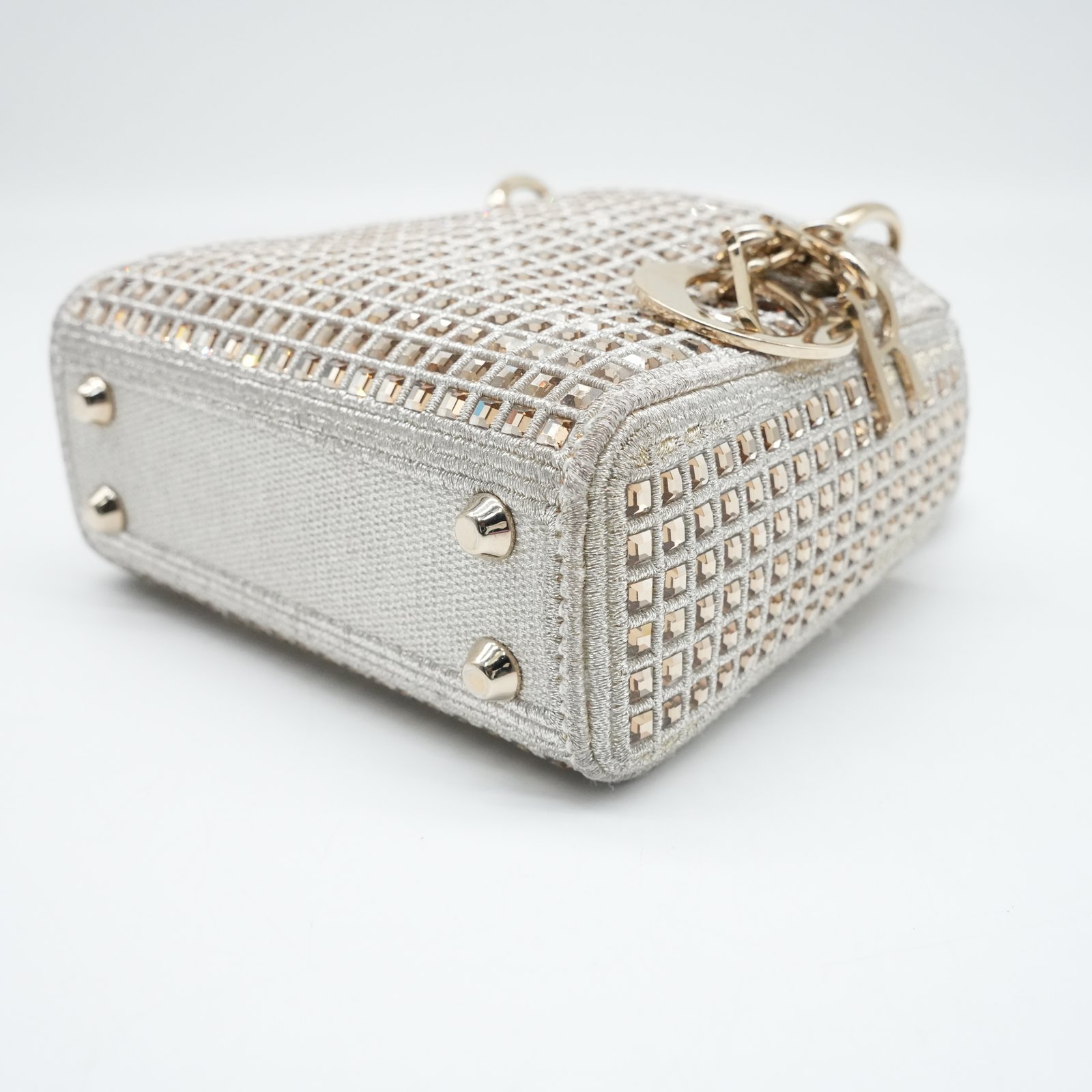 Dior Lady Dior Micro Shiny Handbag - Detail 1