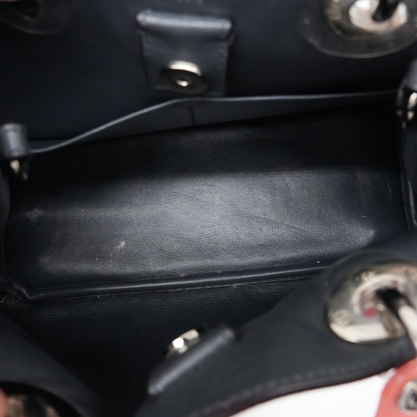 Christian Dior Pink Leather Small Diorissimo Shopper Tote - Detail 2