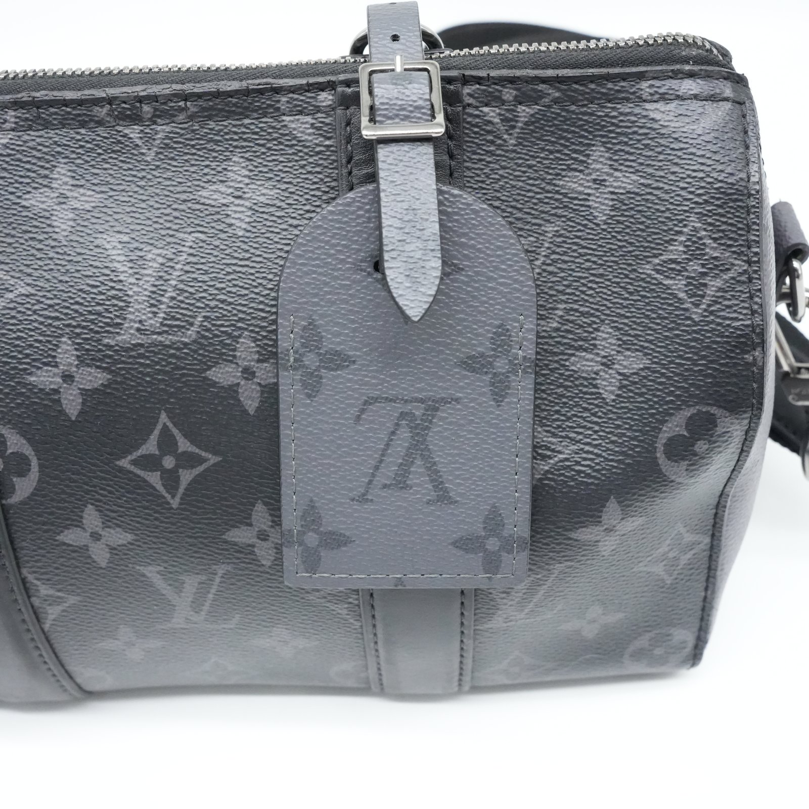 Louis Vuitton Monogram Eclipse City Keepall holiday M45936 - Side view