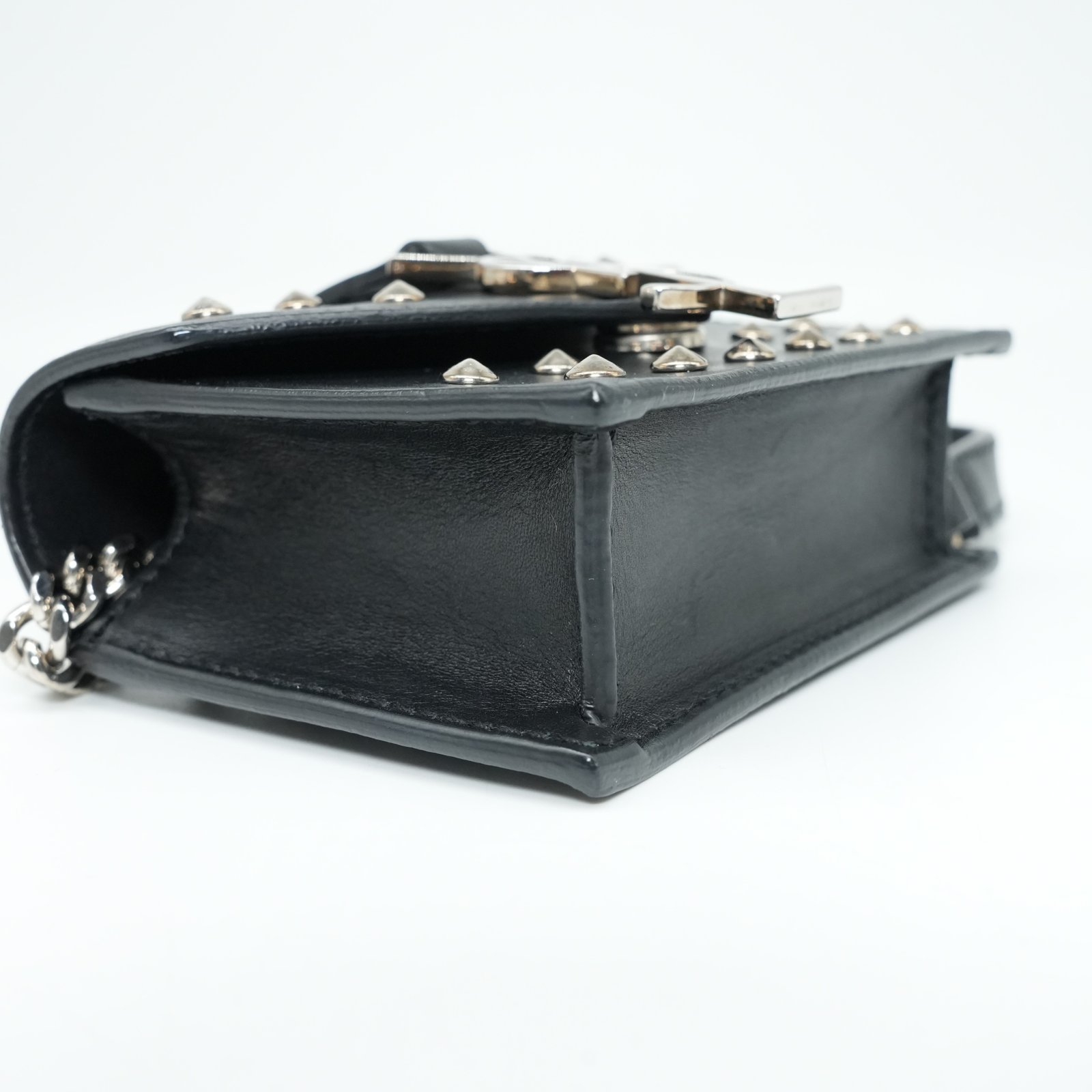 Yves Saint Laurent Calfskin Studded Mini Bag - Detail 1