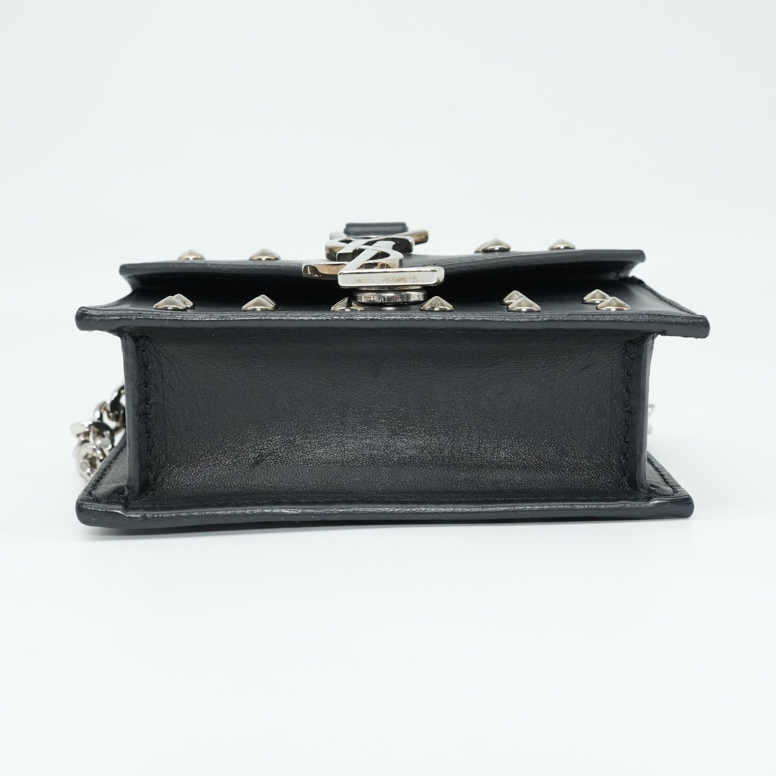 Yves Saint Laurent Calfskin Studded Mini Bag - Detail 2