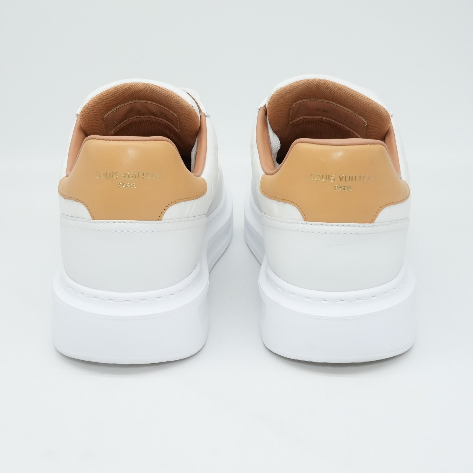 Louis Vuitton Sneakers Beverly Hills Line Monogram Shoes Mens Size 40 - 4