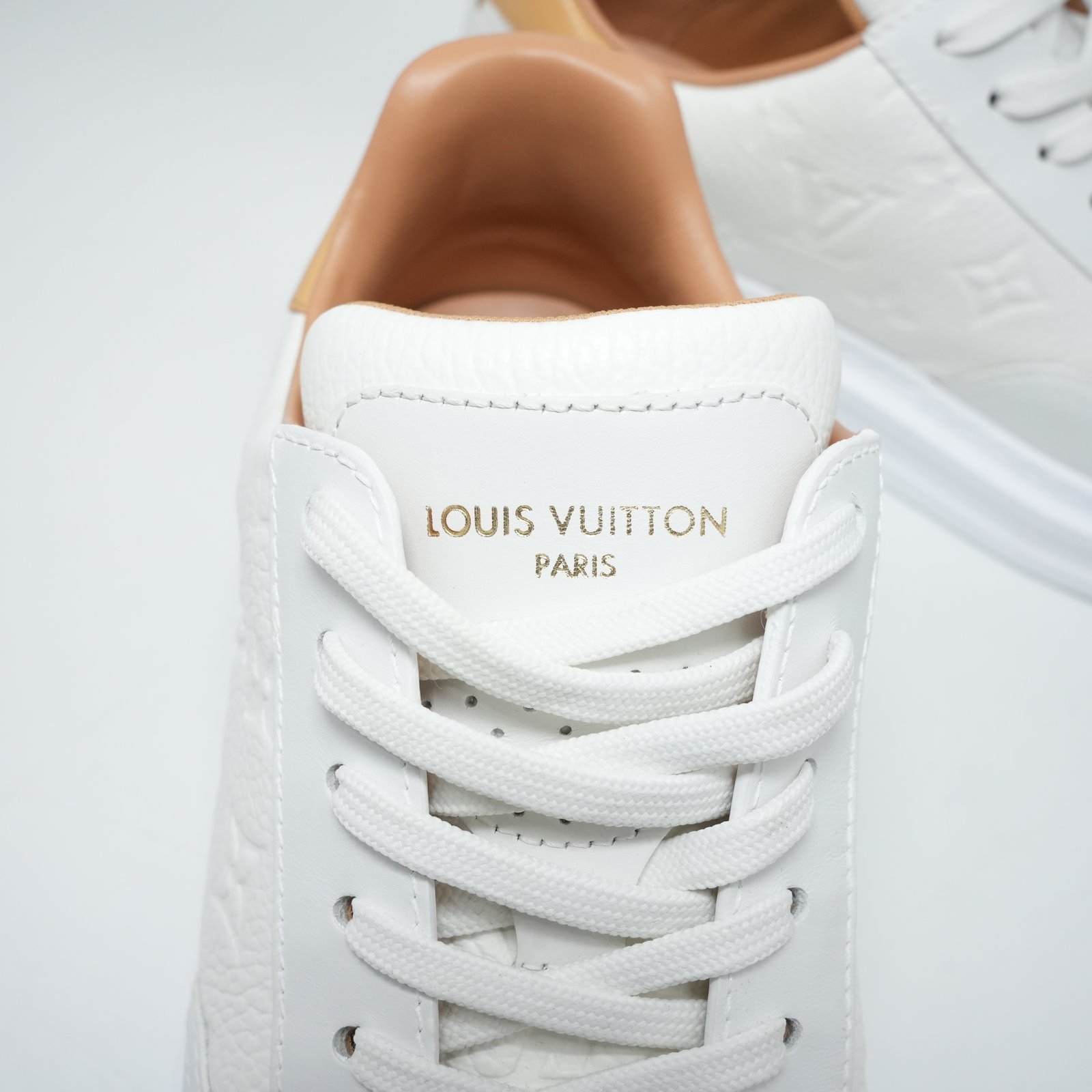 Louis Vuitton Sneakers Beverly Hills Line Monogram Shoes Mens Size 40 - Image 10