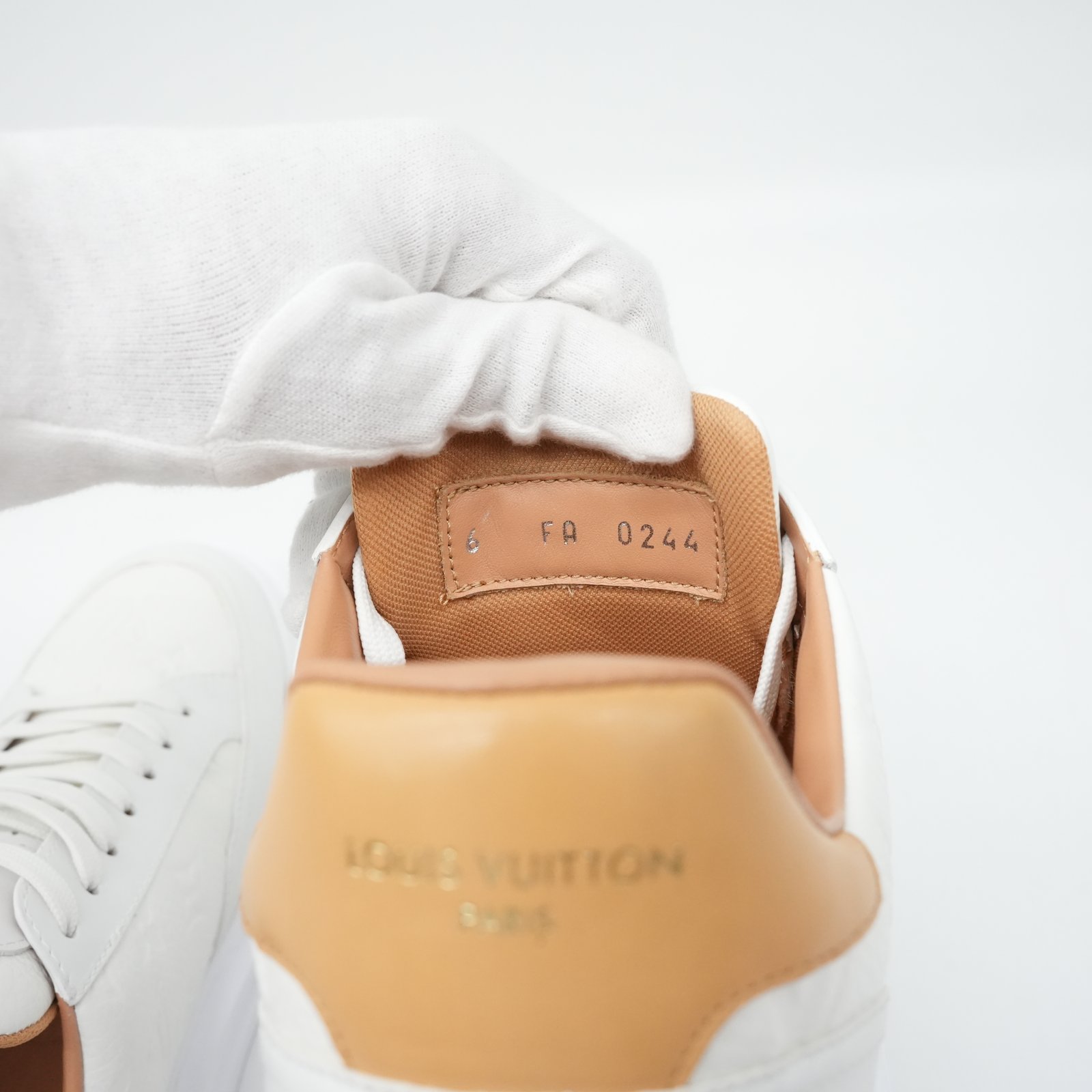 Louis Vuitton Sneakers Beverly Hills Line Monogram Shoes Mens Size 40 - Image 12