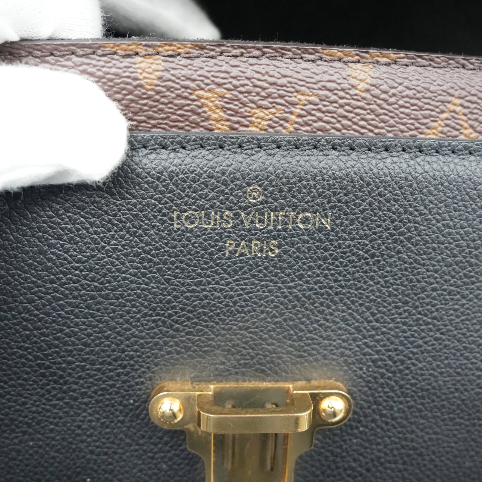 Louis Vuitton Black Monogram Canvas Victoire Bag M4173 - Image 11
