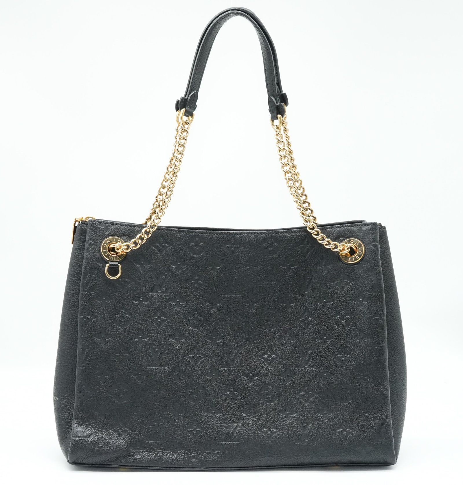 Louis Vuitton Monogram Empreinte Leather Surene MM Bag Black - Image 6