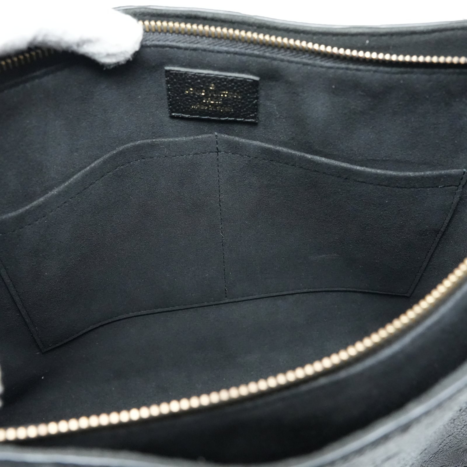 Louis Vuitton Monogram Empreinte Leather Surene MM Bag Black - Image 10