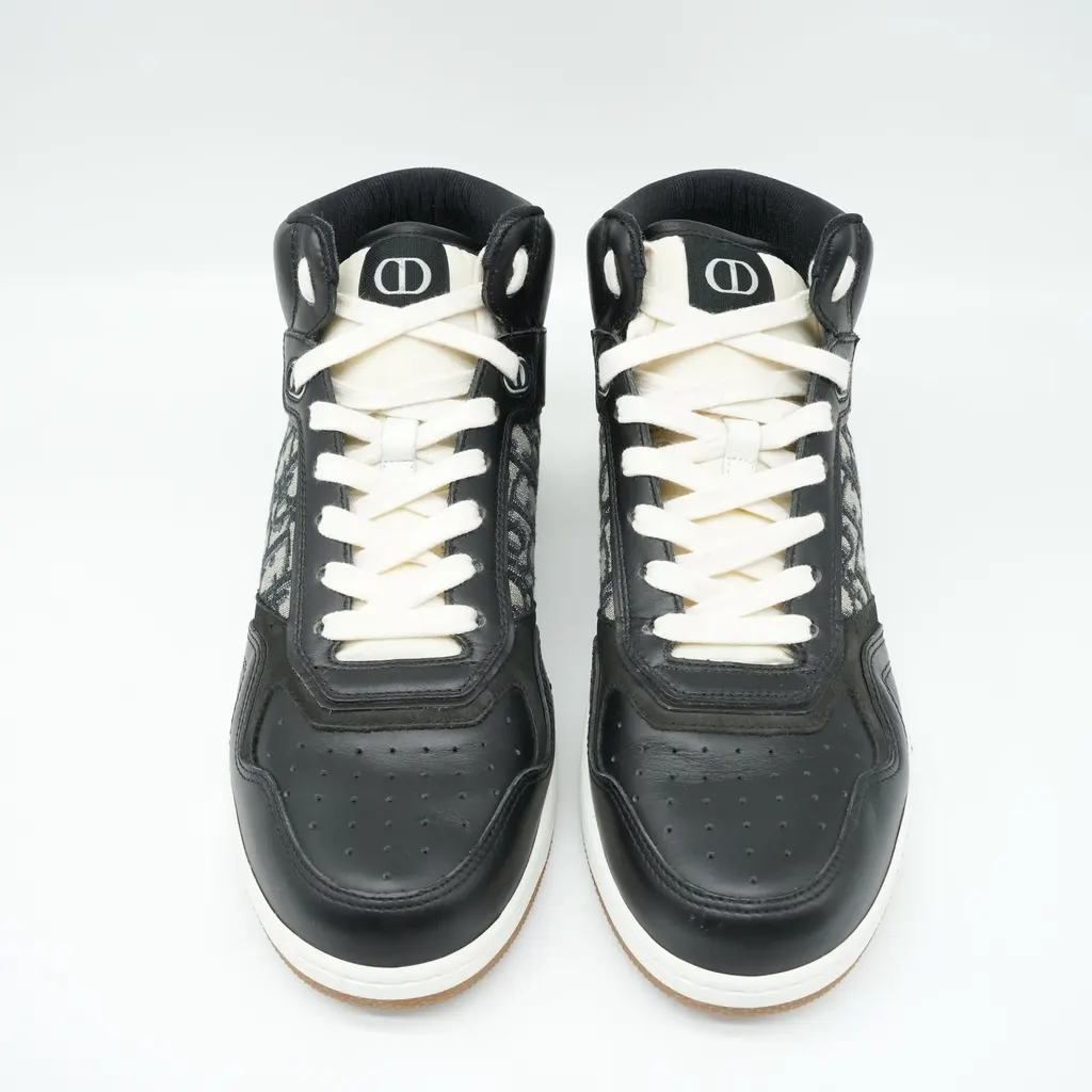 Dior B27 Oblique sneakers Size 44 Black Good - Back View
