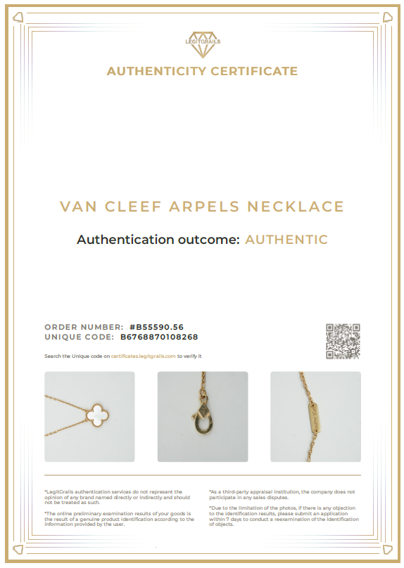 Van Cleef & Arpels Vintage Alhambra Pendant - Image 13