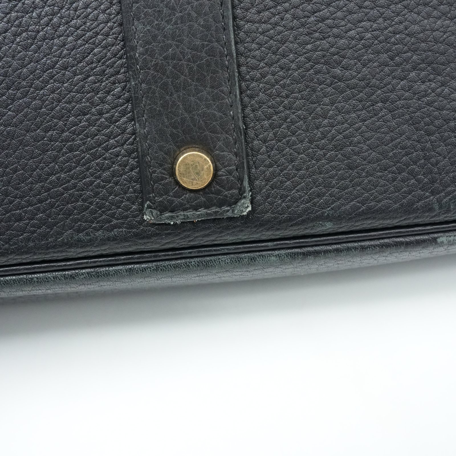 Hermès Birkin HAC 50 Black Togo Palladium Hardware 2001 - Image 17