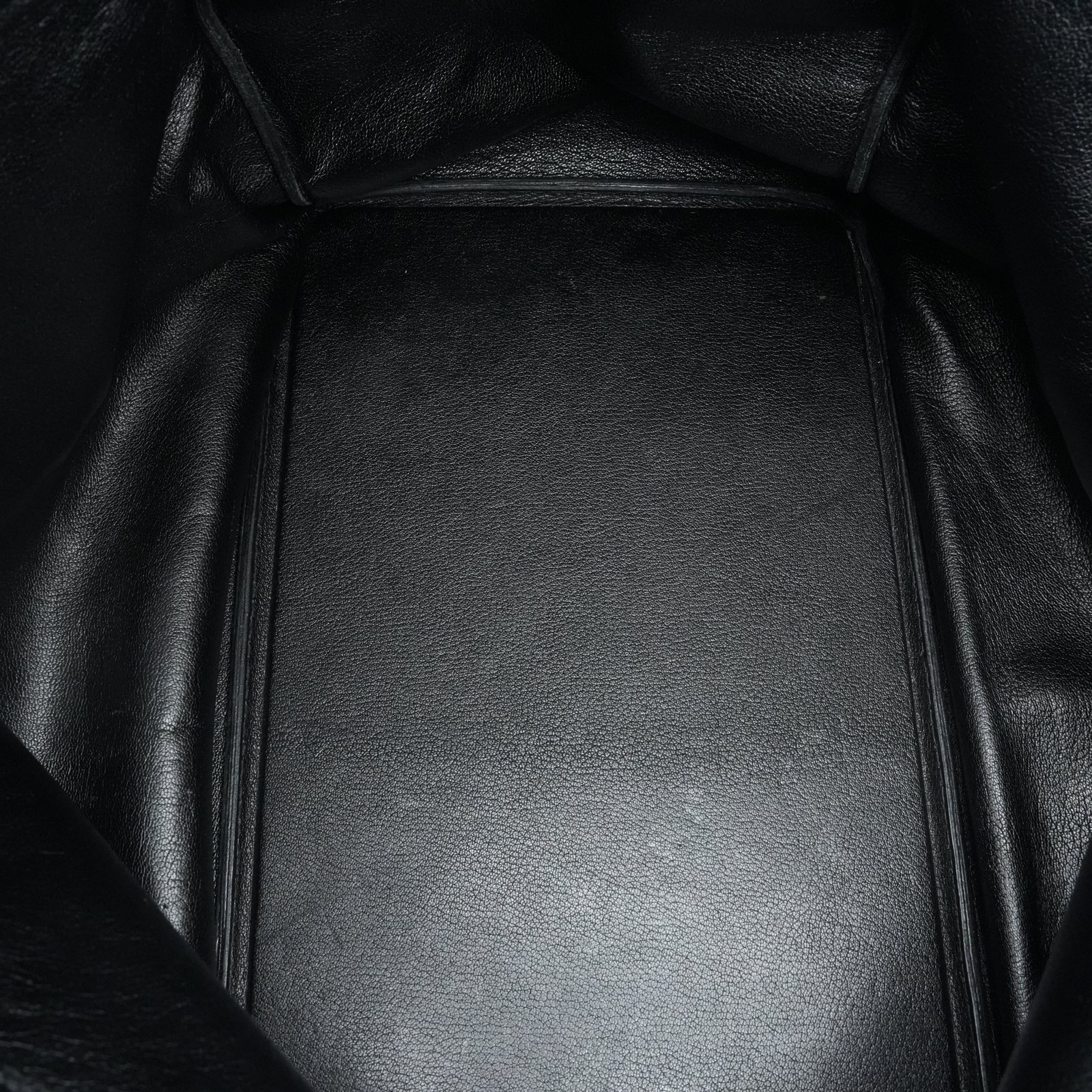 Hermès Birkin HAC 50 Black Togo Palladium Hardware 2001 - Image 12