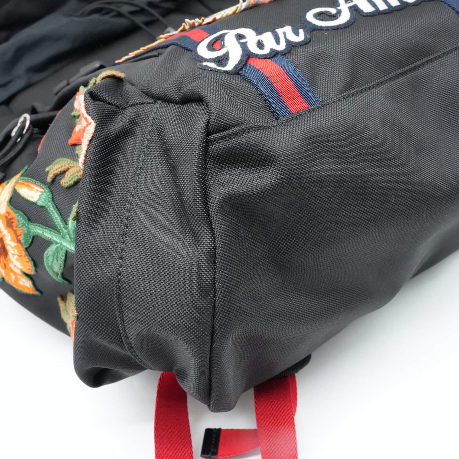 Gucci L'Aveugle Par Amour Embroidered Tiger Backpack - Detail 1