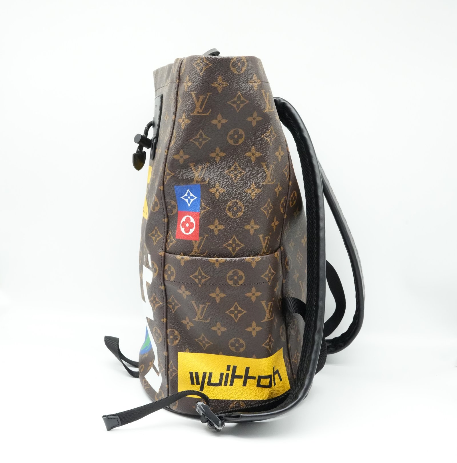 Louis Vuitton Monogram Chalk Backpack Marron M44480 - Back view