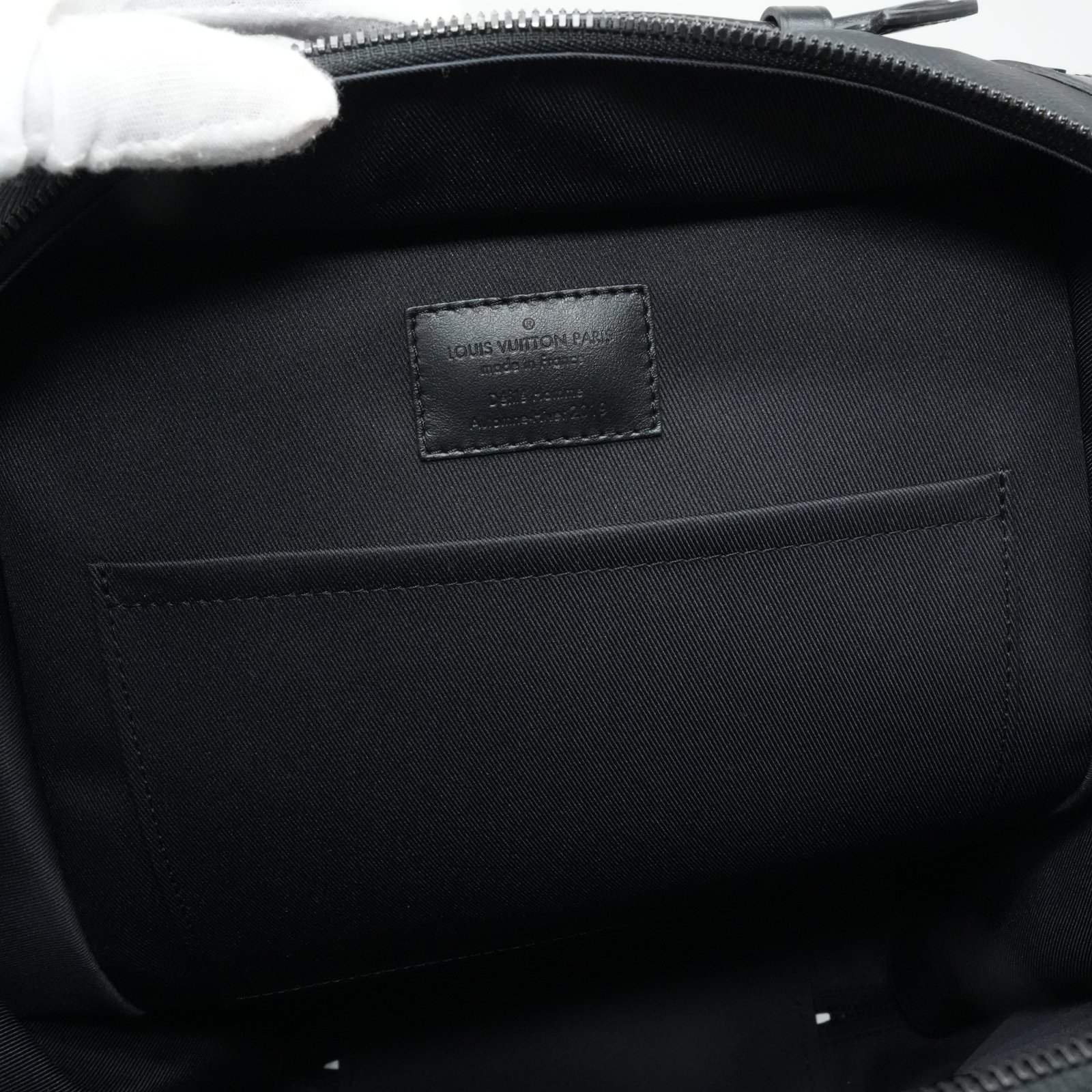 Louis Vuitton Black Leather Taiga Rainbow Backpack M30337 - Image 14