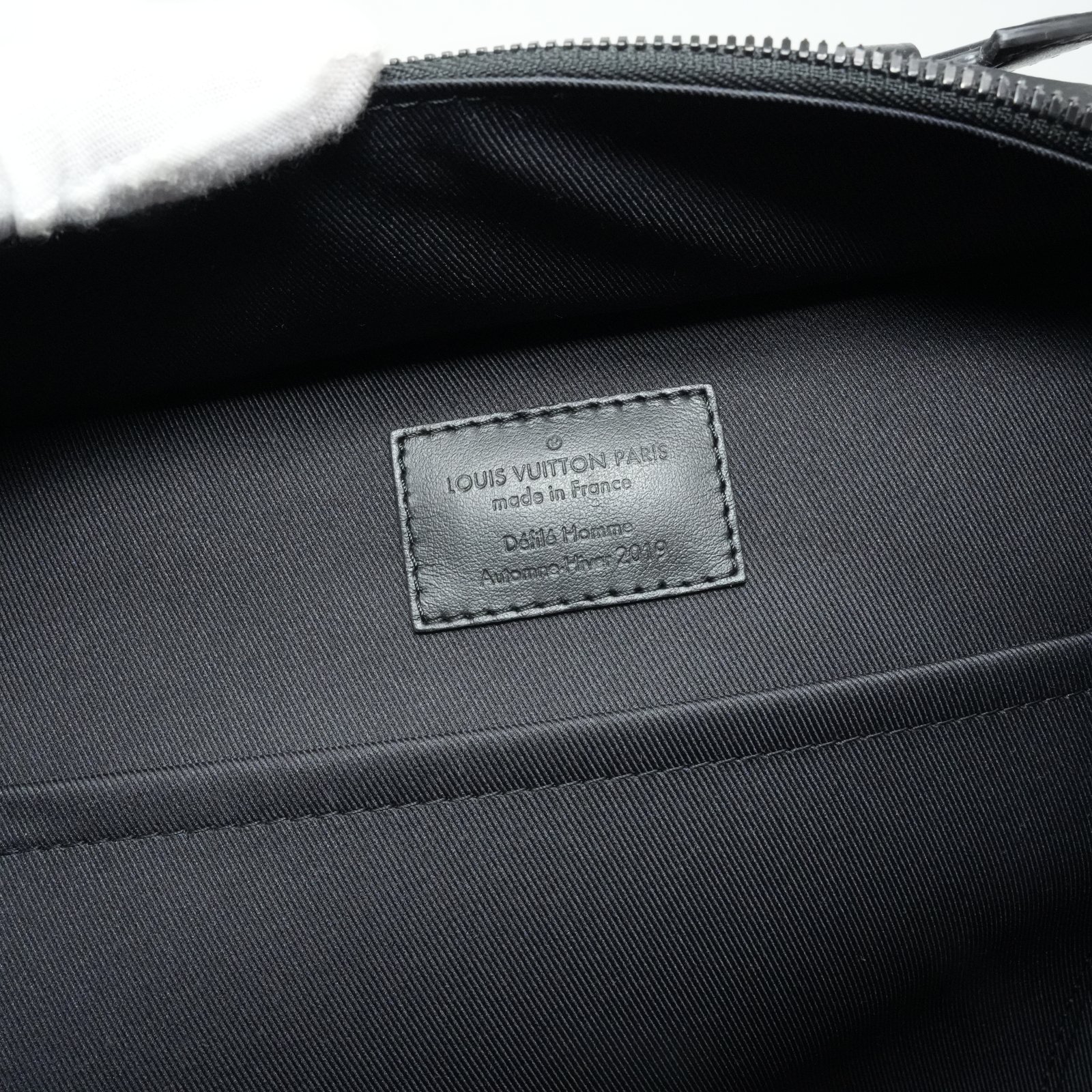 Louis Vuitton Black Leather Taiga Rainbow Backpack M30337 - Image 12