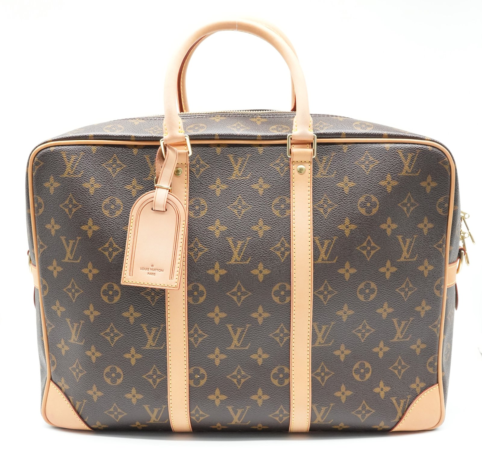 Louis Vuitton Monogram Coated Canvas Cupertino Briefcase