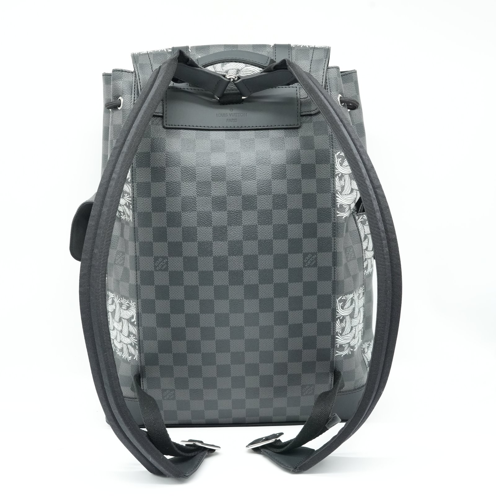 Louis Vuitton Christoper Backpack Damier Graphite Nemeth N41379 - Image 6