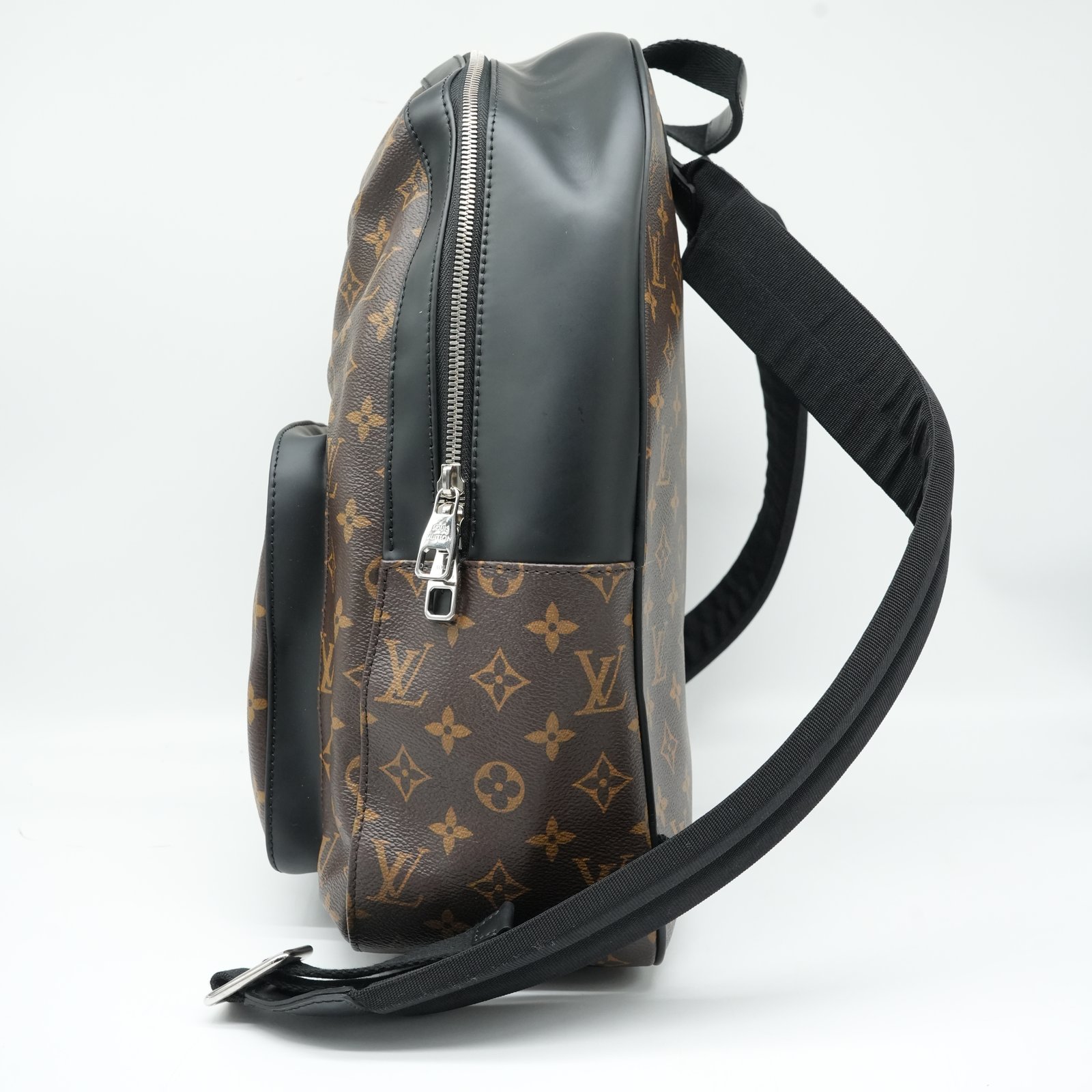 Louis Vuitton Monogram Macassar Josh Backpack M41530 - Back view