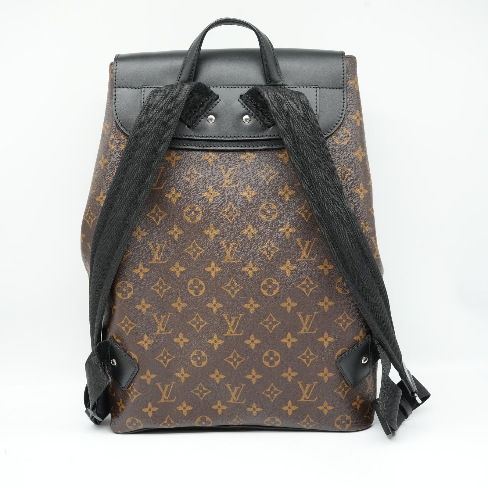 Louis Vuitton Palk Backpack Macassar Monogram Canvas M40637 - Image 6
