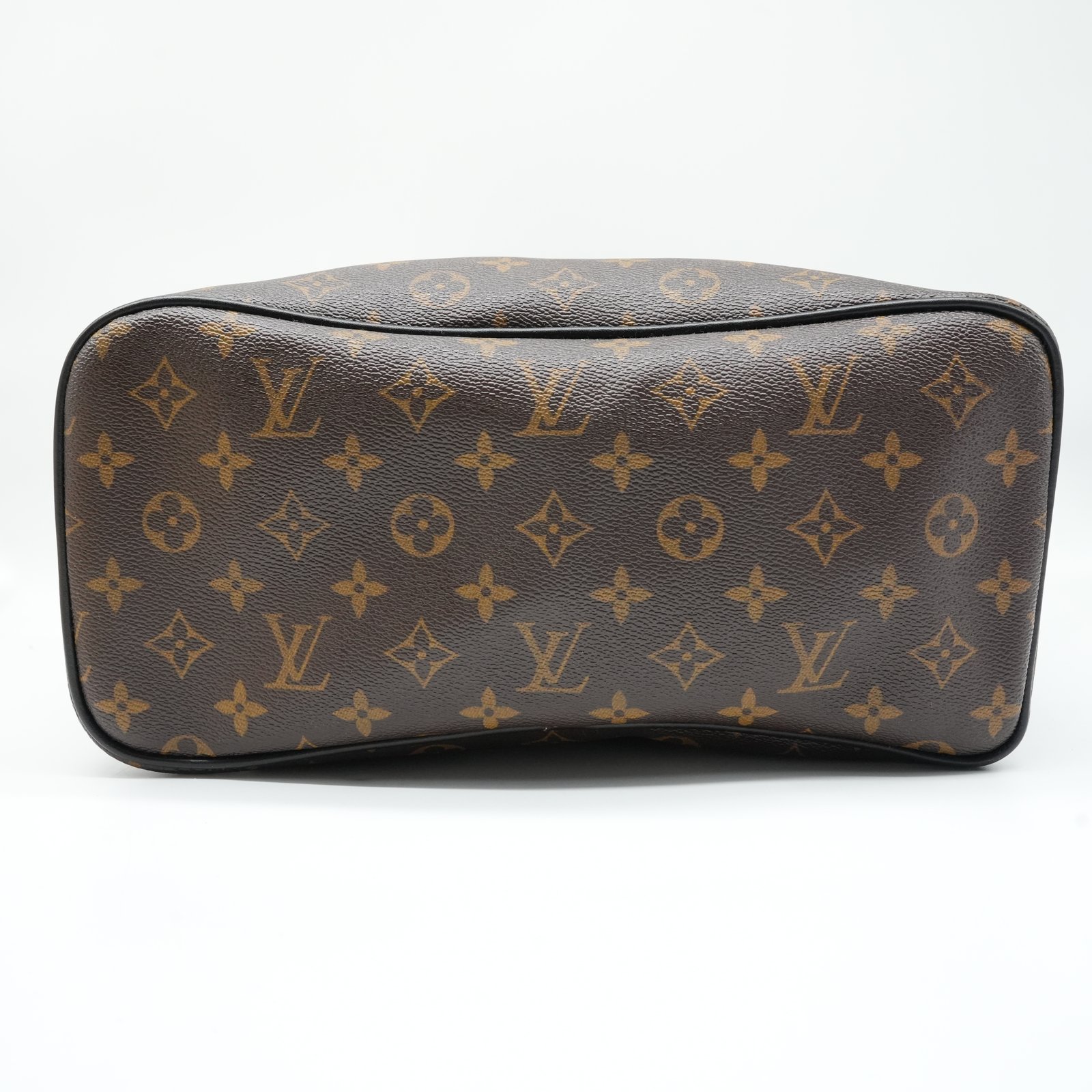 Louis Vuitton Palk Backpack Macassar Monogram Canvas M40637 - Side view