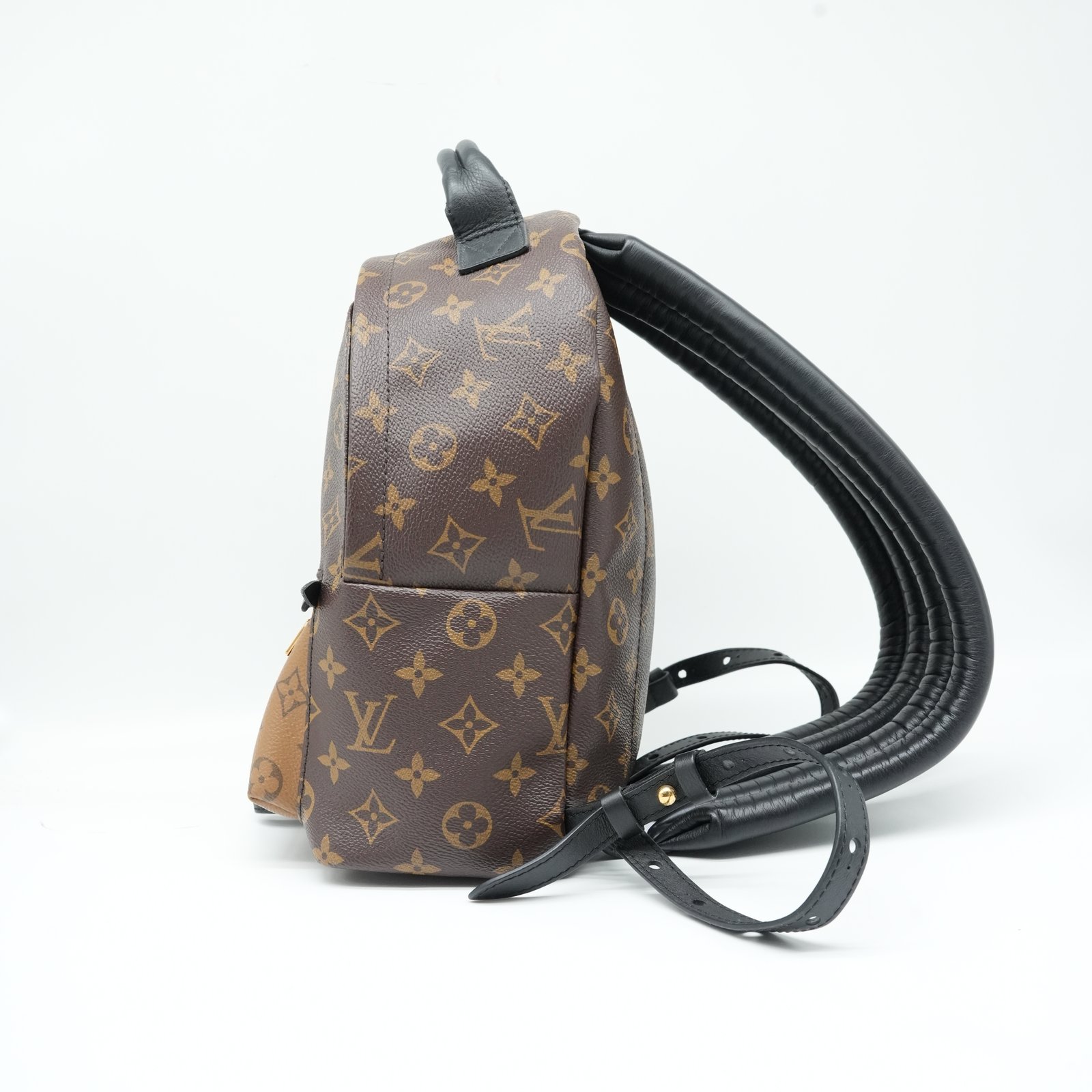 Louis Vuitton Monogram Reverse Palm Springs PM Backpack M44870 - Back view
