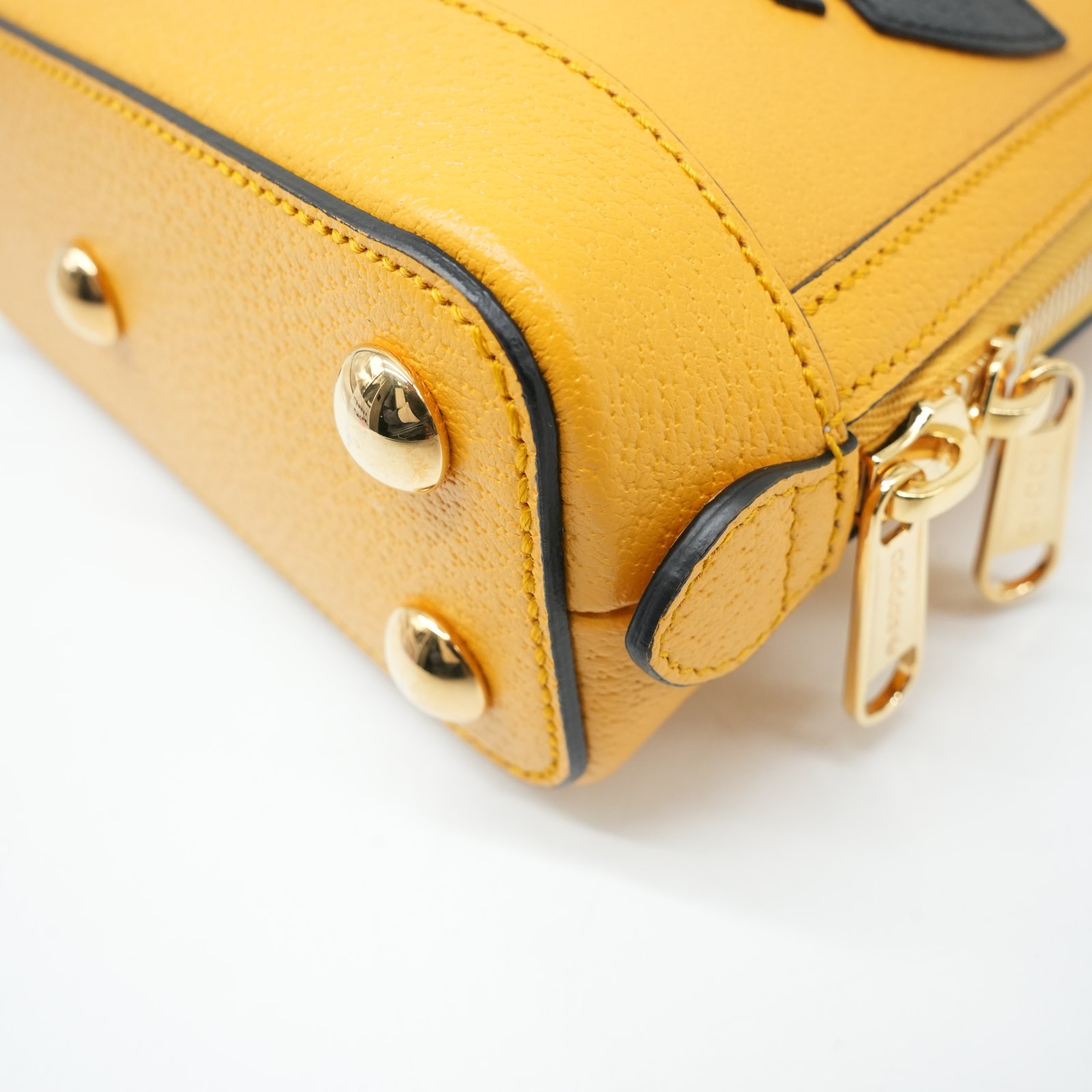 Gucci Gucci x Adidas Horsebit Mini Handbag Yellow - Detail 2