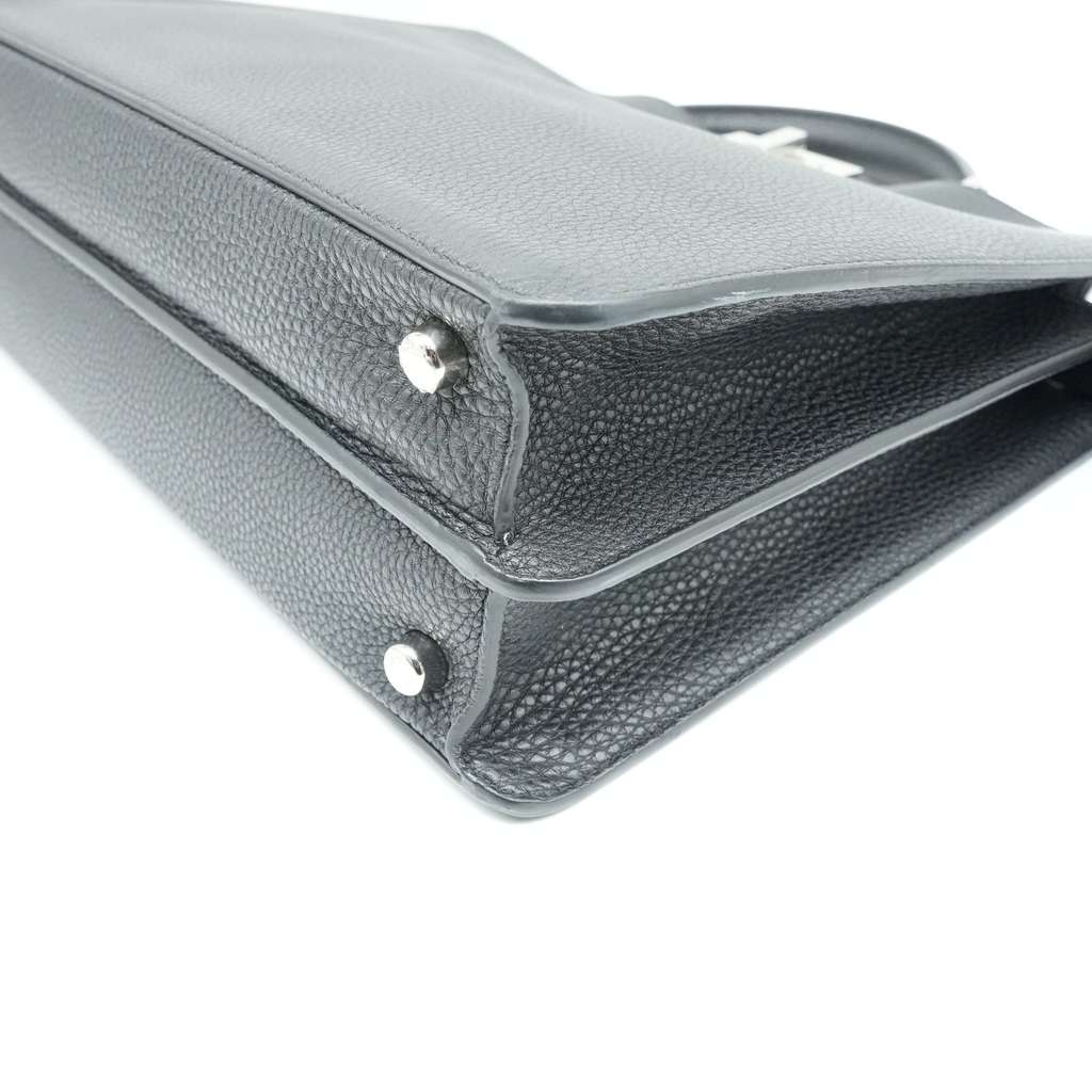 Fendi Timeless Peekaboo ISeeU Medium Black Leather Bag - Detail 2