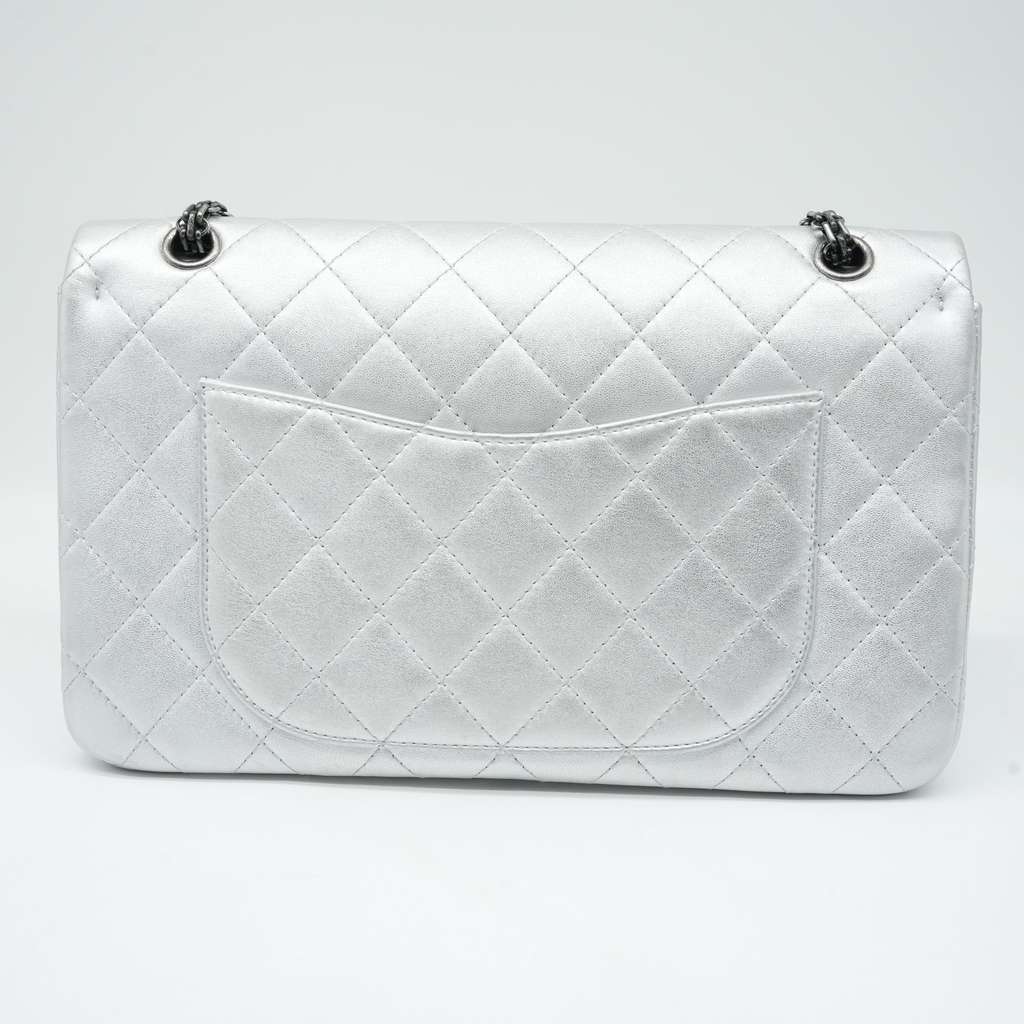 Chanel 30 2.55 Palladium HW Silver Bag 19288481 - Detail 1