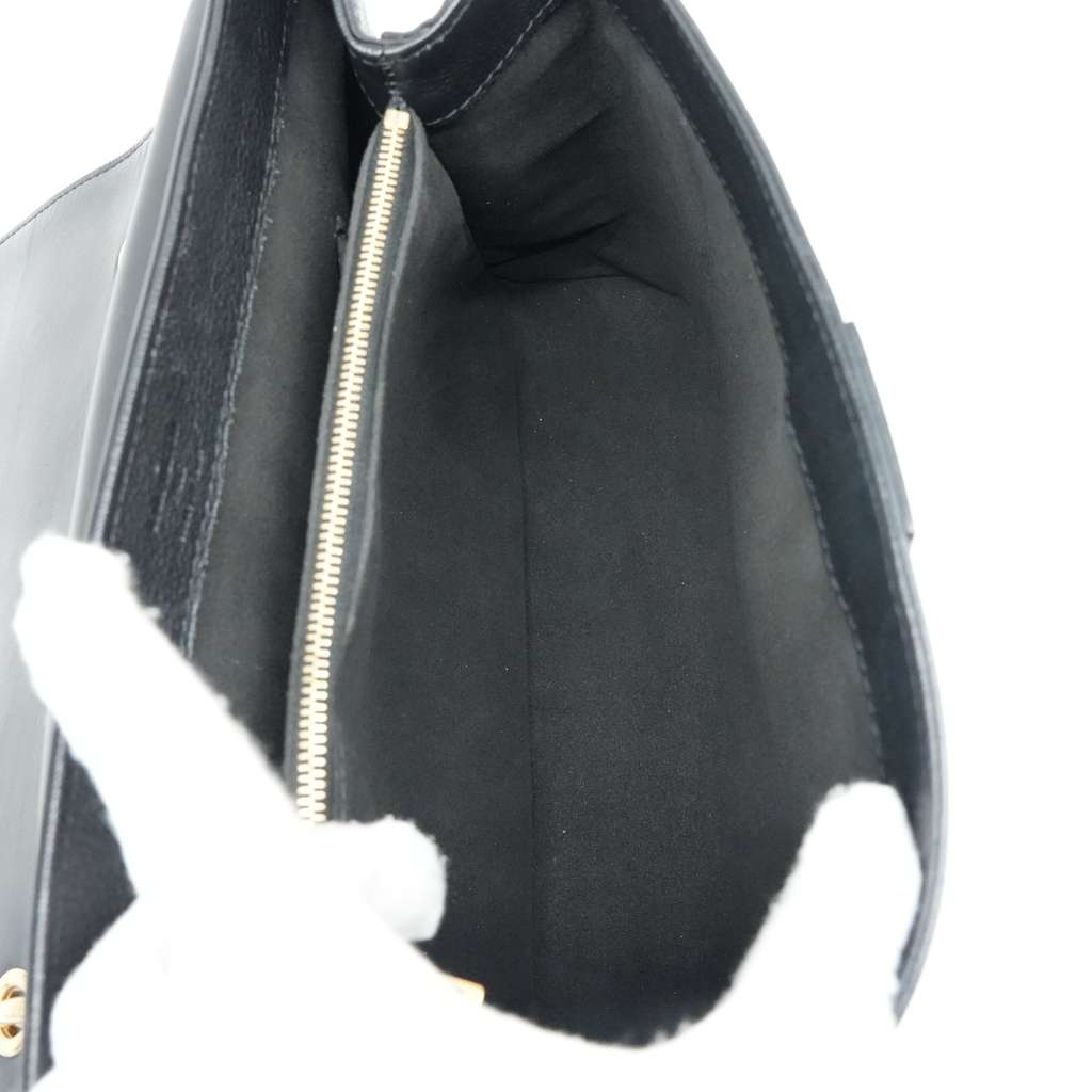 Louis Vuitton Black Monogram Leather Very One Handle Black Bag - Image 14