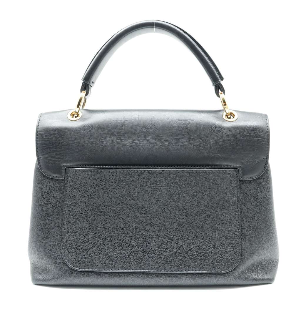 Louis Vuitton Black Monogram Leather Very One Handle Black Bag - Image 6