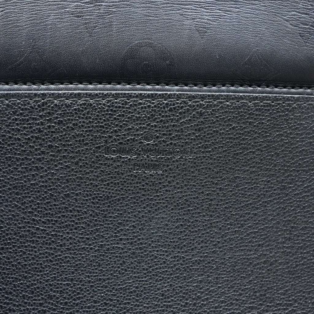 Louis Vuitton Black Monogram Leather Very One Handle Black Bag - Image 11