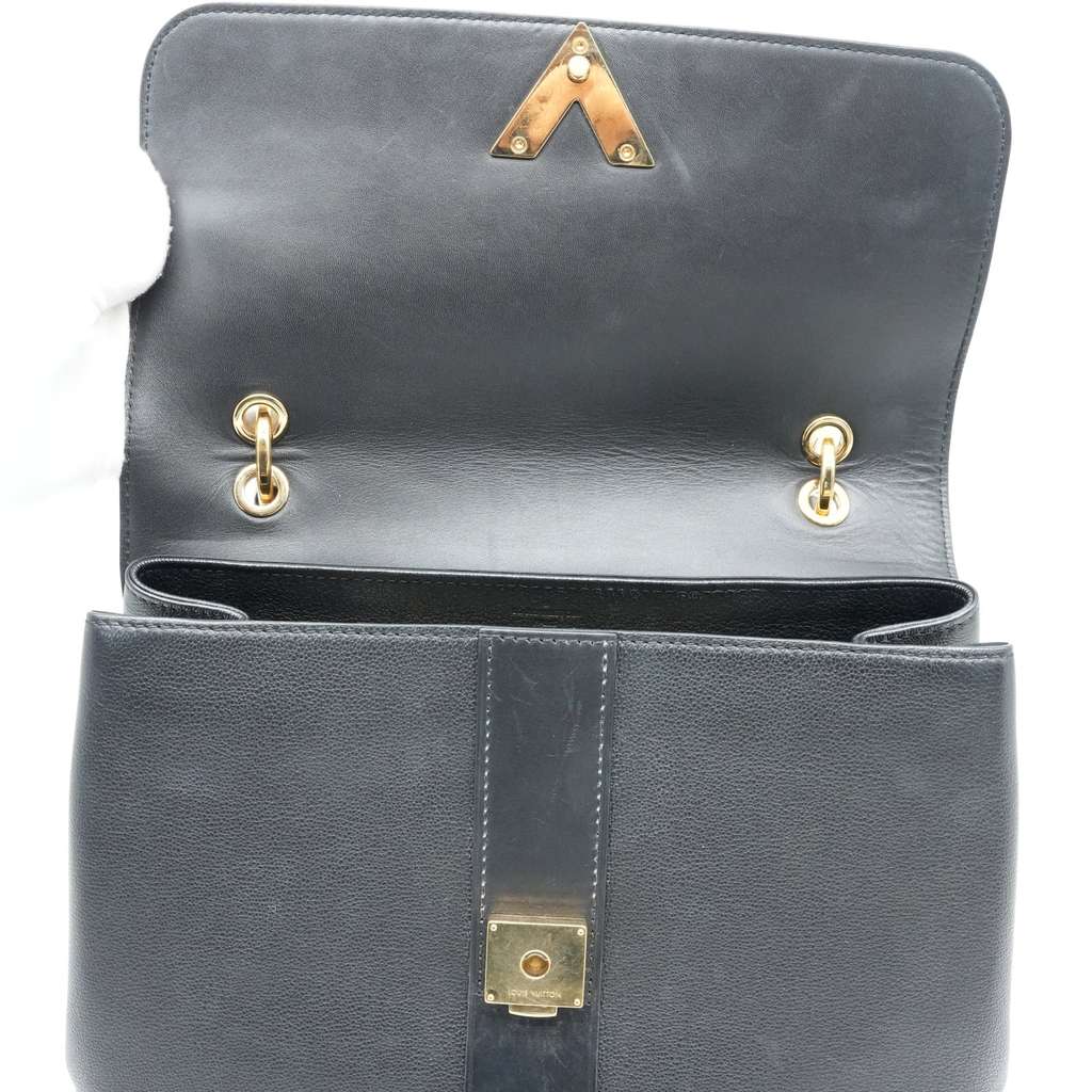 Louis Vuitton Black Monogram Leather Very One Handle Black Bag - Image 12