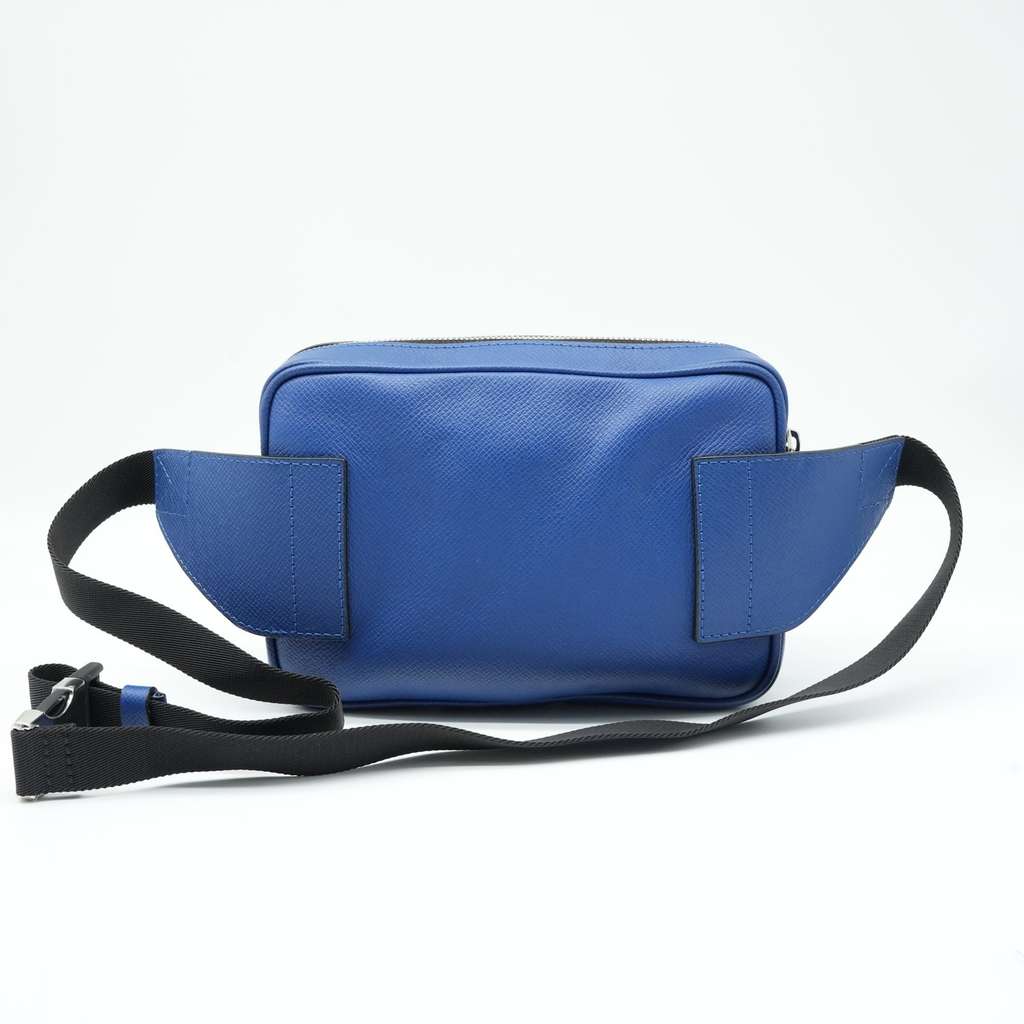 Louis Vuitton Blue Taiga Outdoor Bumbag M30245 - Back view