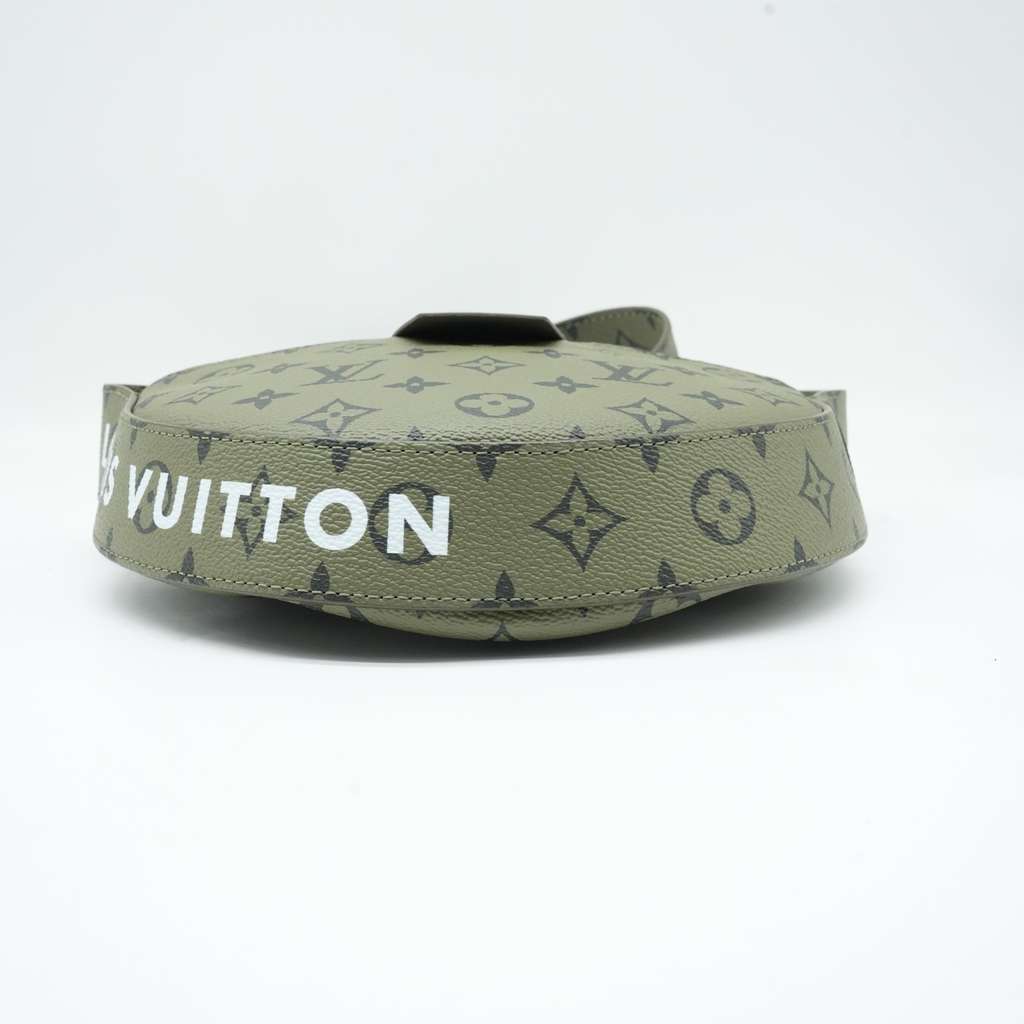 Louis Vuitton Lv Moon Crossbody Khaki Monogram M23838 - Side view