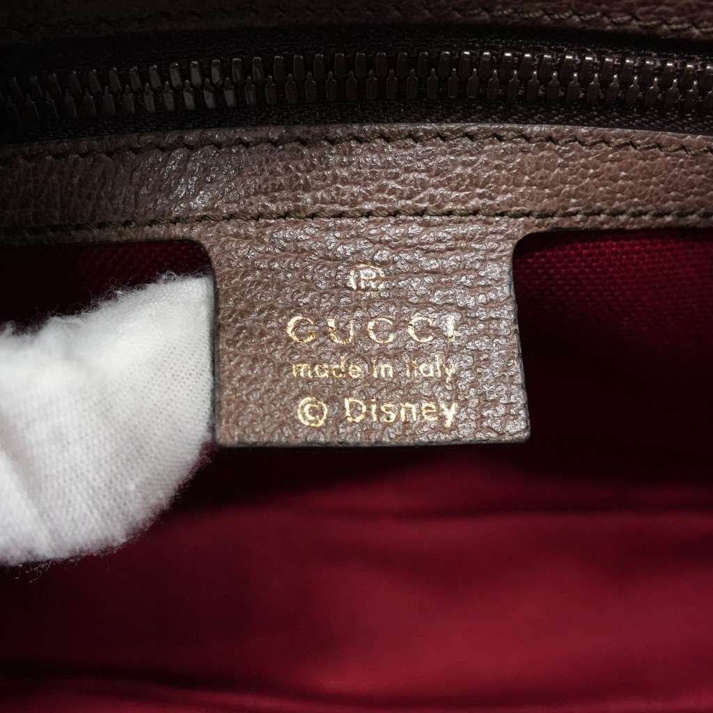 Gucci Gucci x Donald Duck Disney GG Supreme Belt Bag Beige/Brown PVC - Image 13