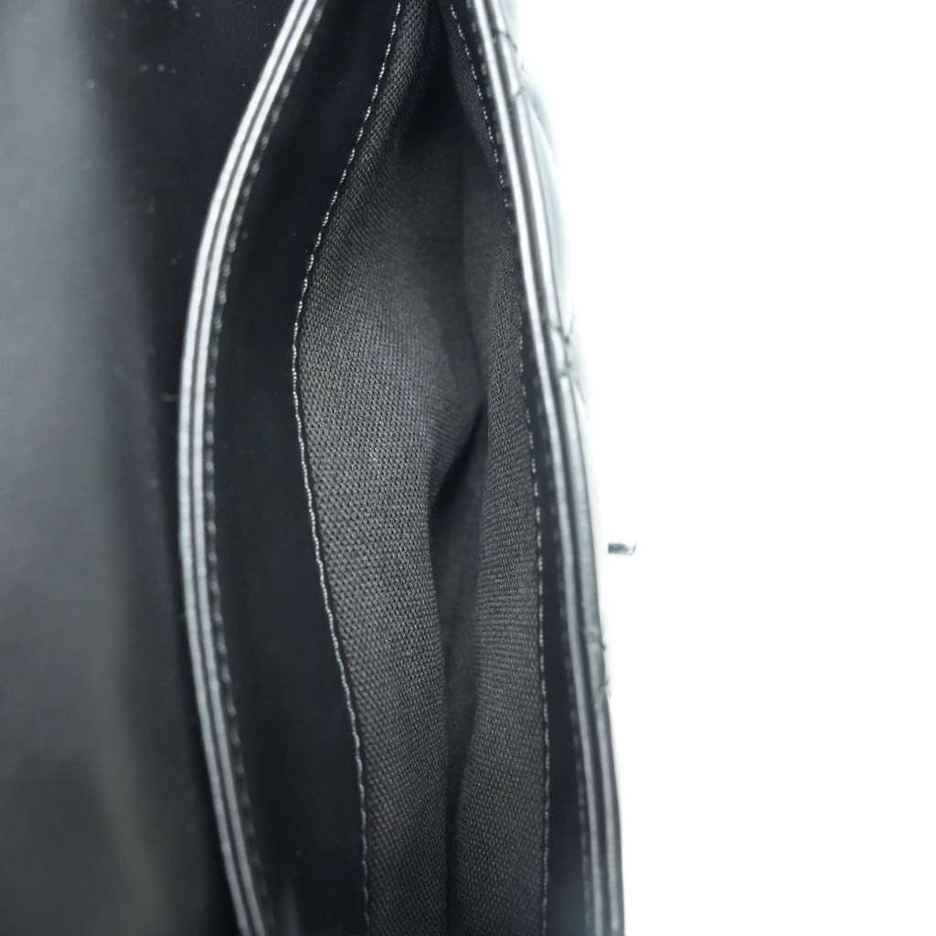 Chanel CC Uniform Flap Belt Bag Calfskin Quilted Black - Image 16