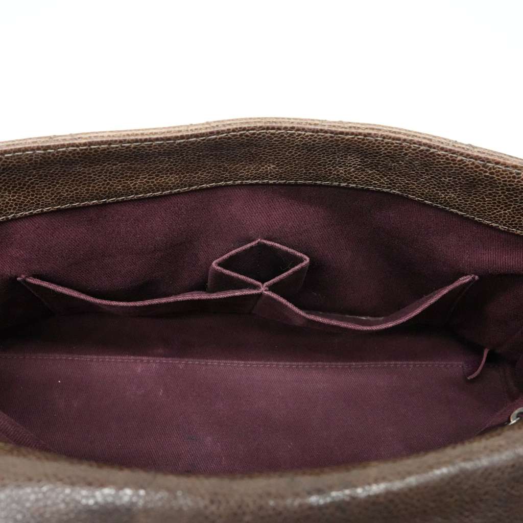 Chanel Brown CC Crave Jumbo Flap Bag 18098124 - Image 18