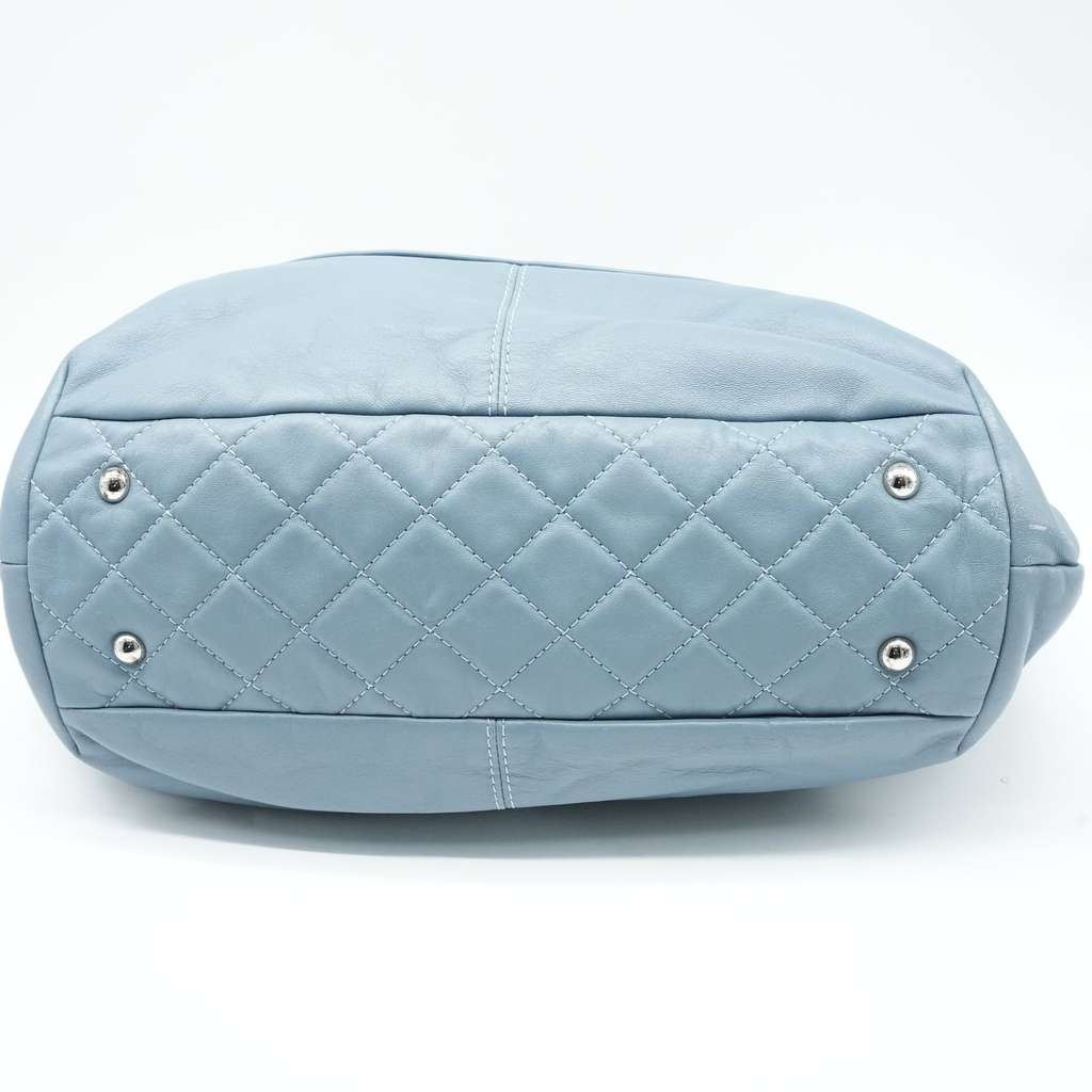 Chanel Light Blue Quilted Leather Trianon Tote 17501134 - Image 15