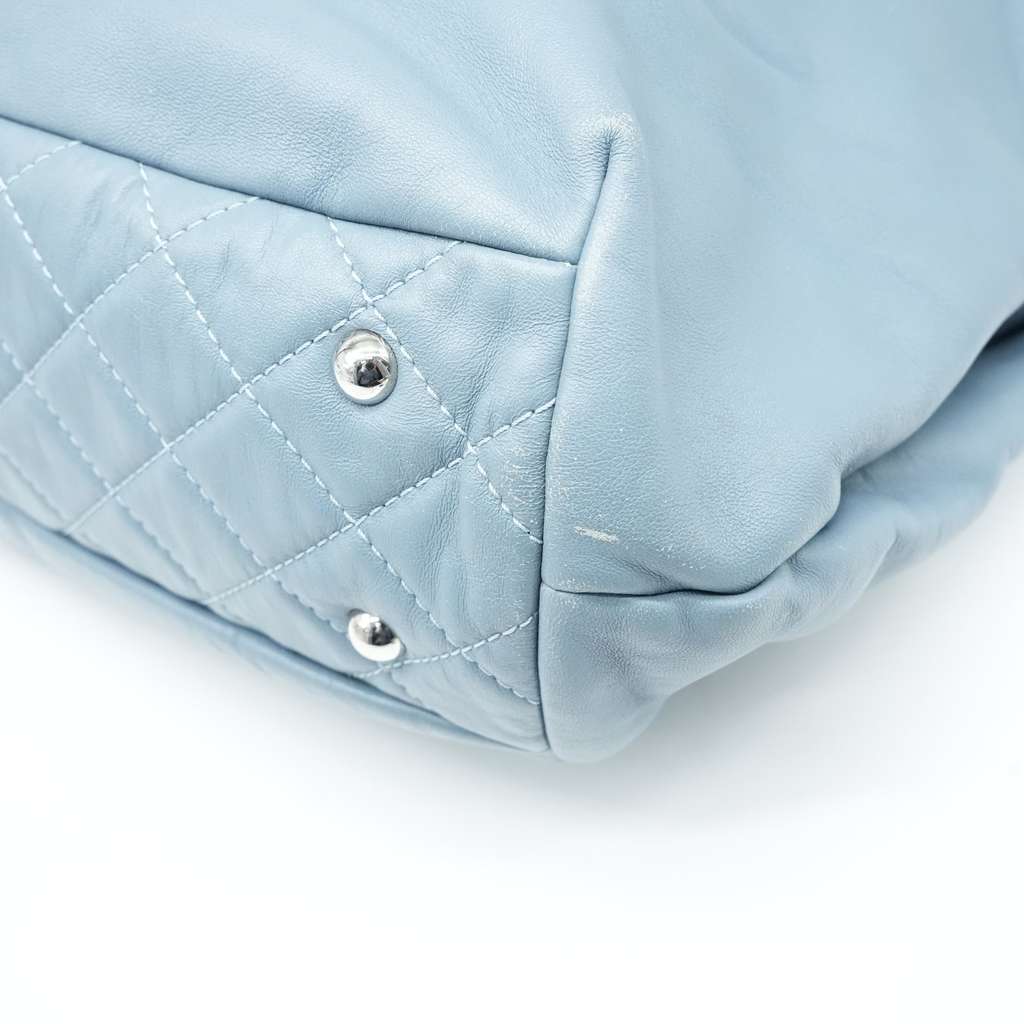 Chanel Light Blue Quilted Leather Trianon Tote 17501134 - Image 17