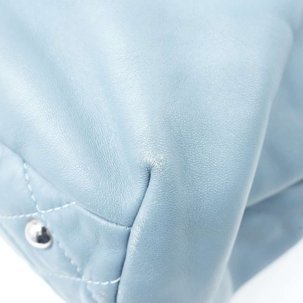 Chanel Light Blue Quilted Leather Trianon Tote 17501134 - Image 18